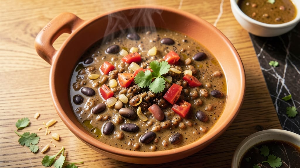 Jamie Oliver's Black Bean Stew Recipe: Spiced Tomato and Cocoa Depth in One Pot