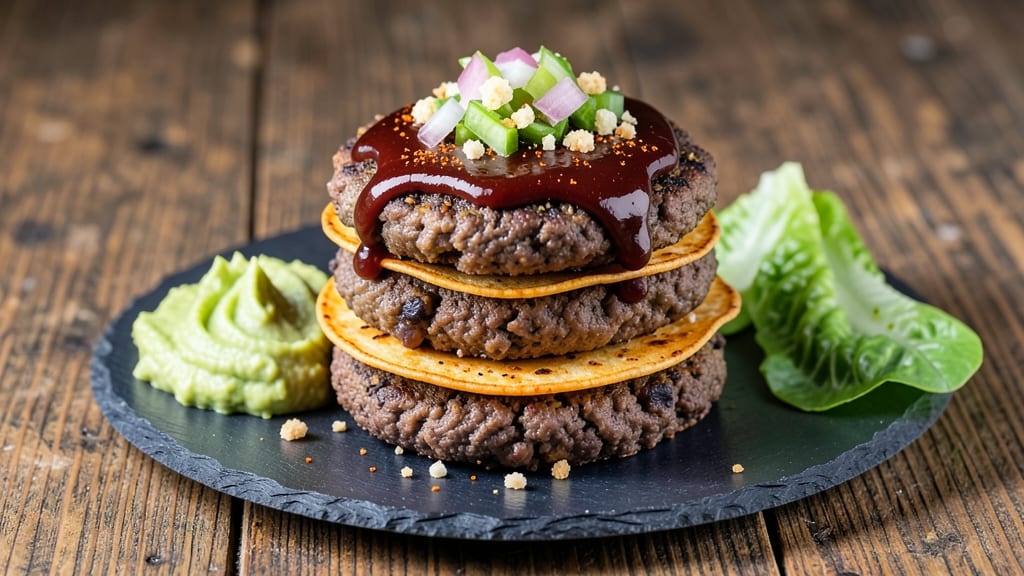 Bean Burger Patties Recipe: Plant-Based Protein With Tortilla Crunch