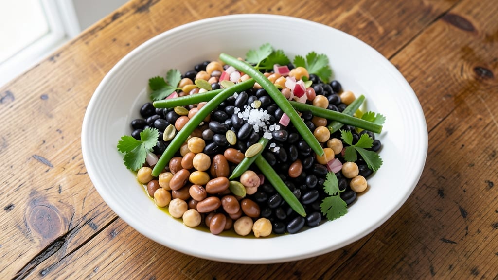 6 Bean Salad Recipe: Pantry Staples to Protein-Packed Freshness