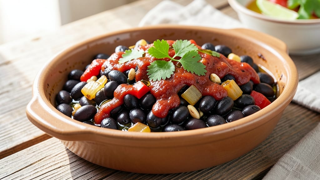 Black Bean Dish Recipe: Spiced Cumin and Lime Crunch Bowl