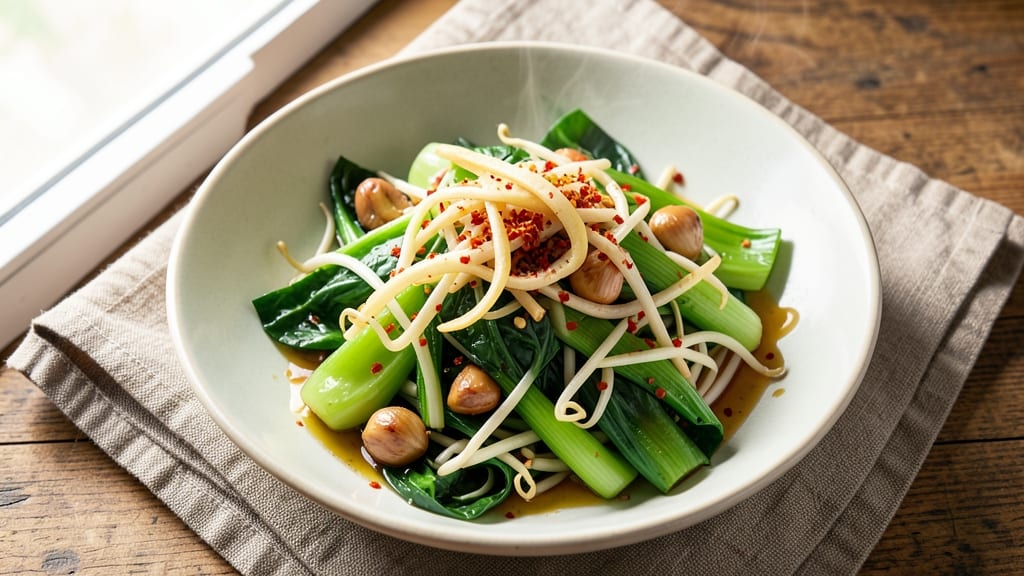Bok Choy and Mung Bean Sprouts Recipe: Crisp-Tender Stir-Fry in 15 Minutes