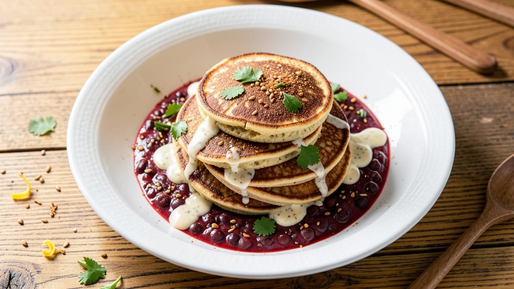 Bean Pancakes Recipe: Fluffy Mash-Up of Sweet and Savory Beans