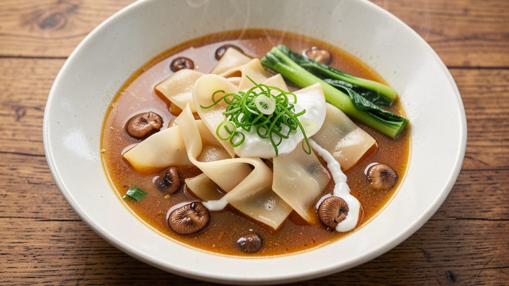 Bean Curd Sheet Soup Recipe: Silky Broth with Silken Tofu Ribbons