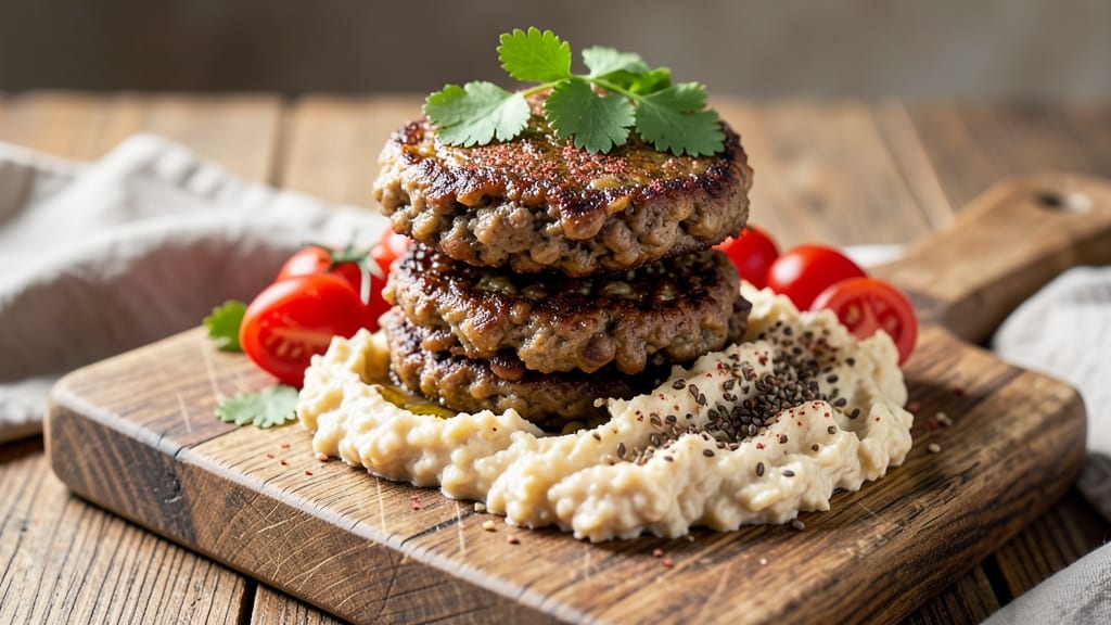 Black Bean and Oatmeal Burger Recipe: Hearty Plant-Based Breakfast Stack