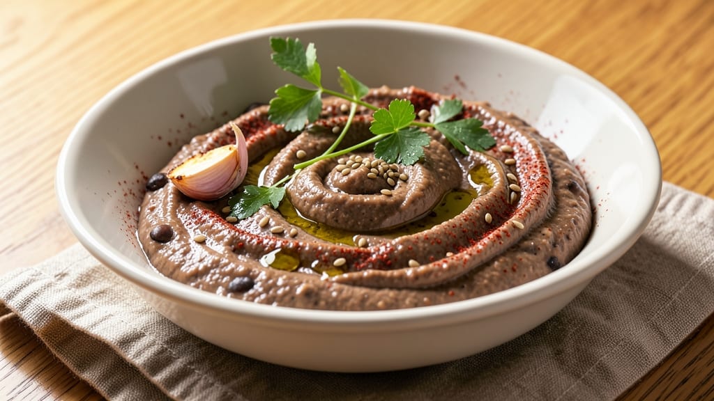Black Bean and Chickpea Hummus Recipe: Smoky Paprika and Tahini Richness