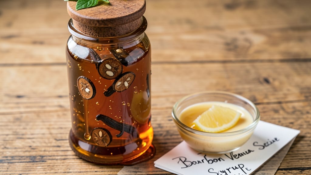 Bourbon Vanilla Bean Syrup Recipe: Deep Caramel Notes and Smooth Pour
