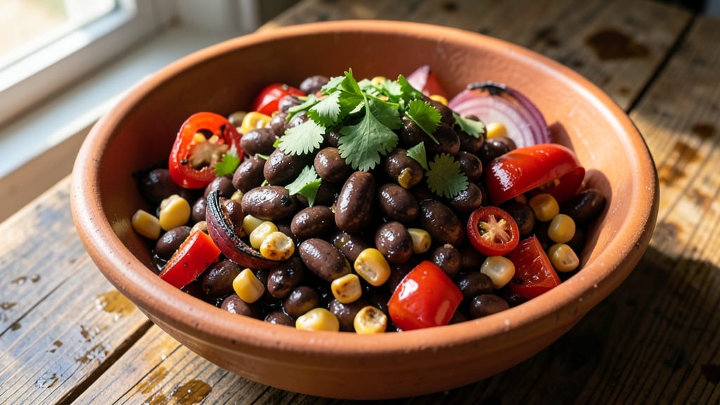 Paula Deen's Black Bean Salsa Recipe: Southern-Spiced Heat With Crispy Corn Topping