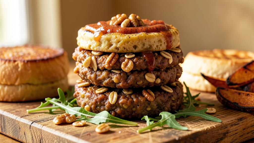 Bean and Nut Burger Recipe: Crispy-Crusted Plant-Based Protein Powerhouse