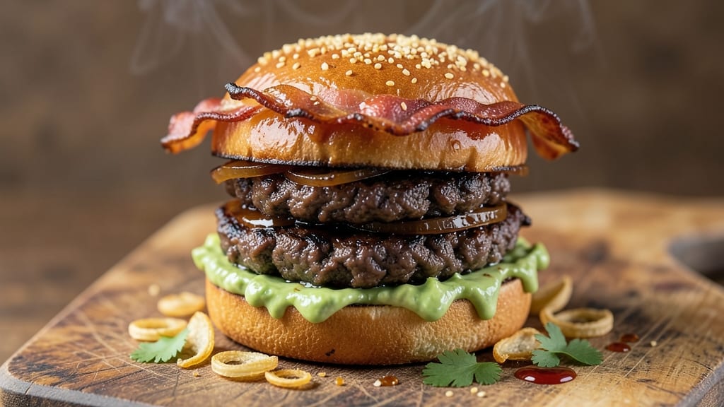 Bean Hamburger Bacon Recipe: Smoky Crispy Edges With Rich Meatiness