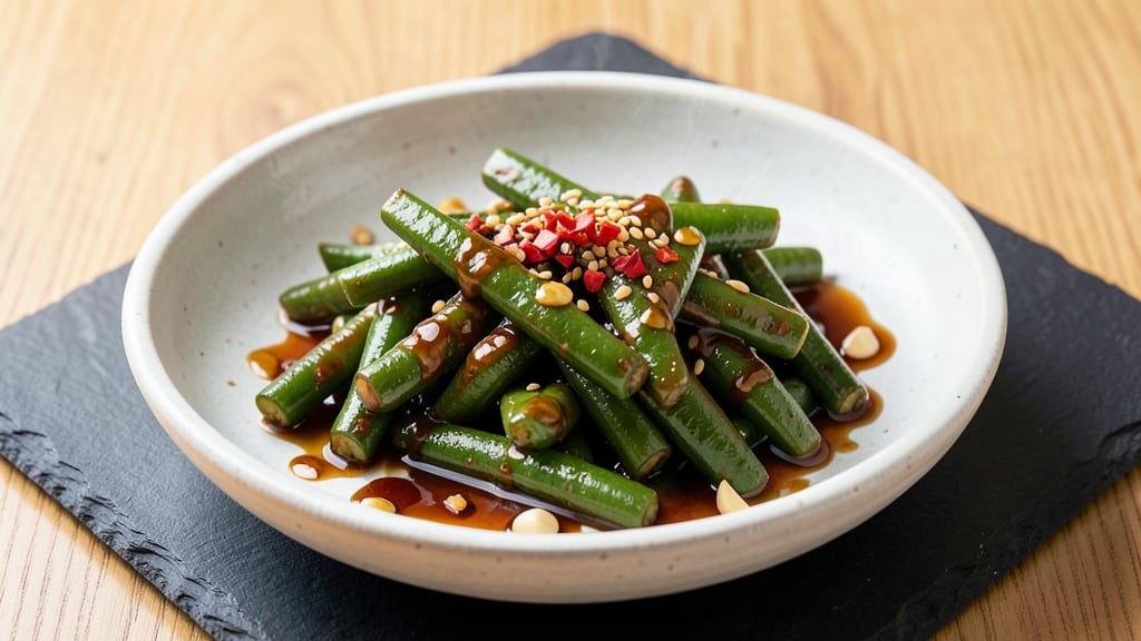 Asian Frozen Green Beans Recipe: Wok-Fried Crunch With Garlic and Chili Heat