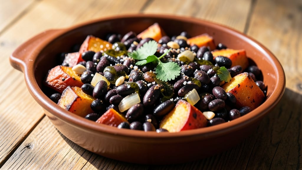 Bean Entrees Recipe: Hearty Black Bean and Sweet Potato Stew