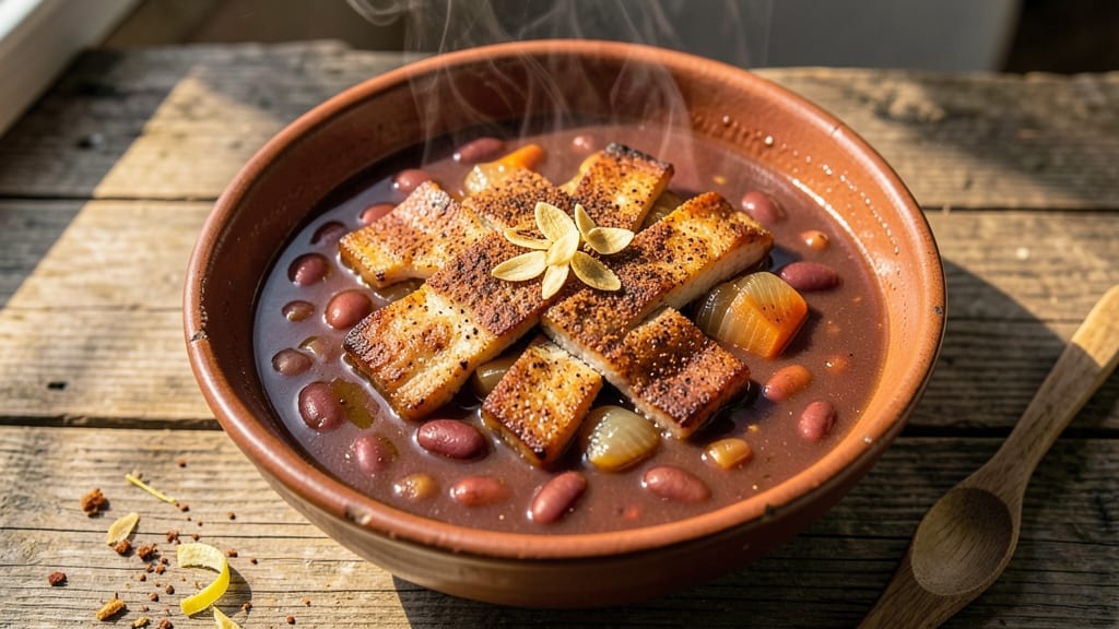 Basque Red Bean Soup Recipe: Smoky Paprika and Garlic-Simmered Depth