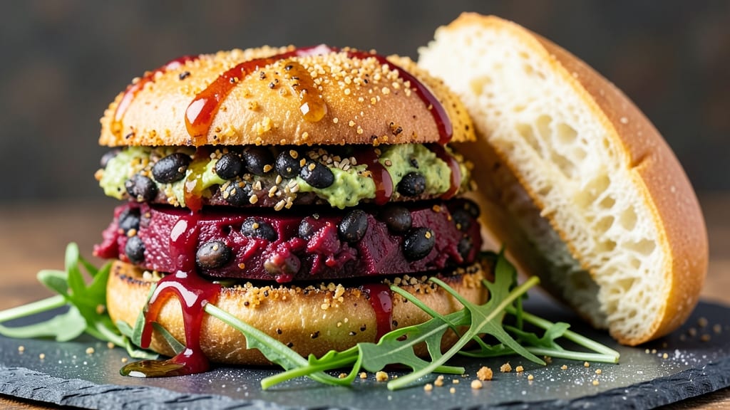 Beet and Black Bean Burgers Recipe: Earthy Sweetness Meets Hearty Crunch