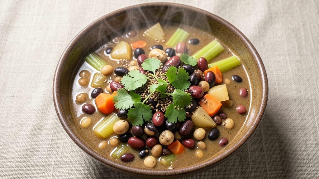 Slow Cooker 9 Bean Soup Recipe: Hearty Pantry Simmer With Earthy Depth