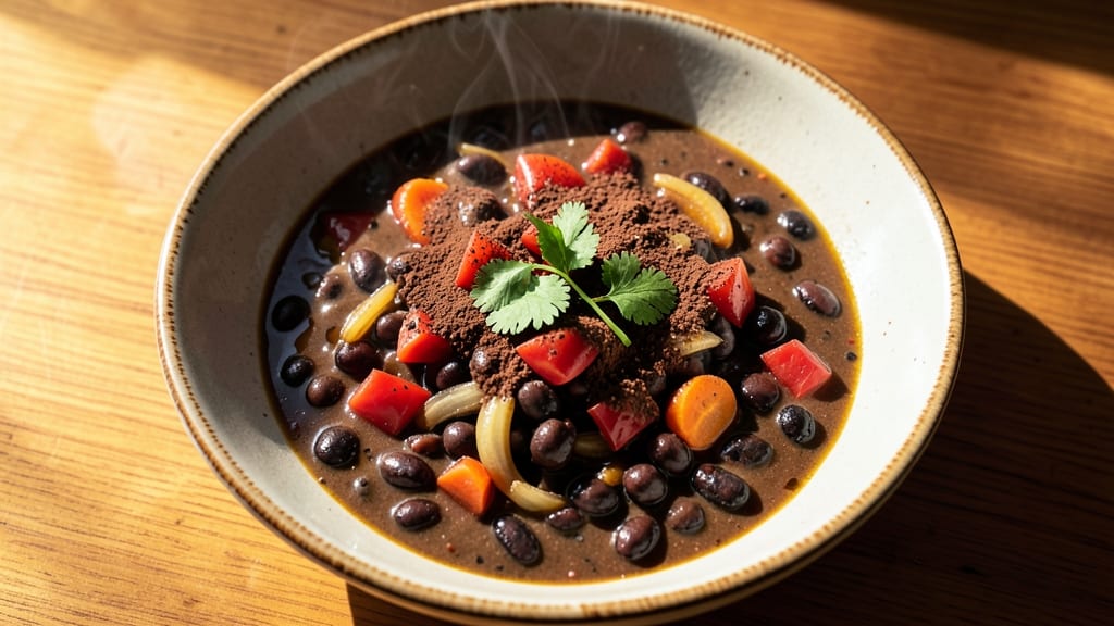 Black Bean Stew Recipe Vegetarian: Earthy Cumin and Cocoa Depth in One Pot