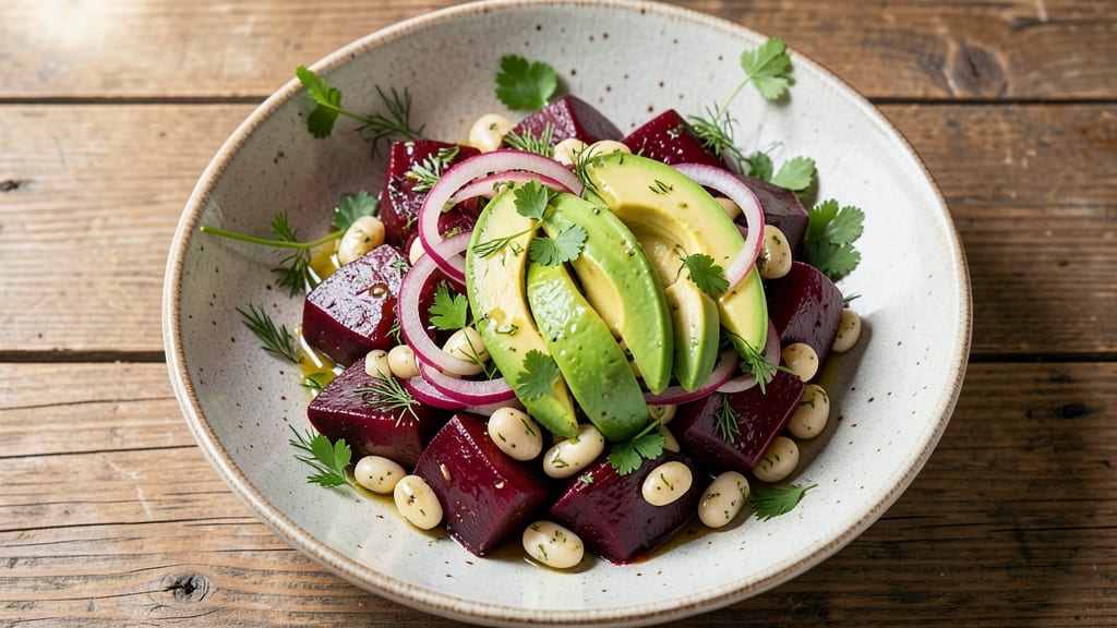 Beetroot and Bean Salad Recipe: Earthy Sweetness Meets Plant-Based Protein Power