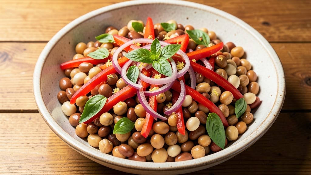 Antipasto Dense Bean Salad Recipe: Italian Pantry Staples in 15 Minutes