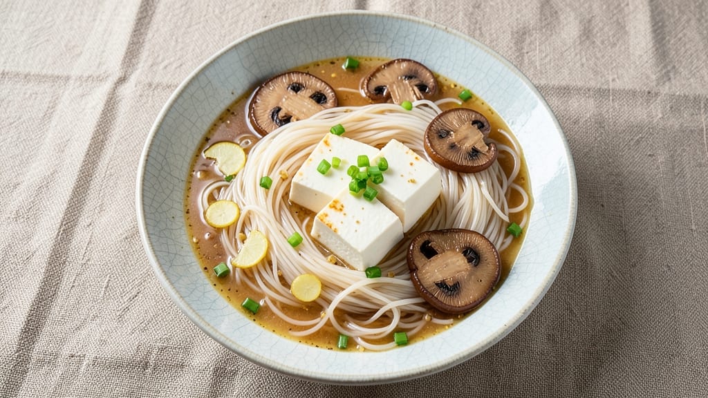 Bean Thread Noodles Soup Recipe: Silky Slippery Noodles in Savory Broth