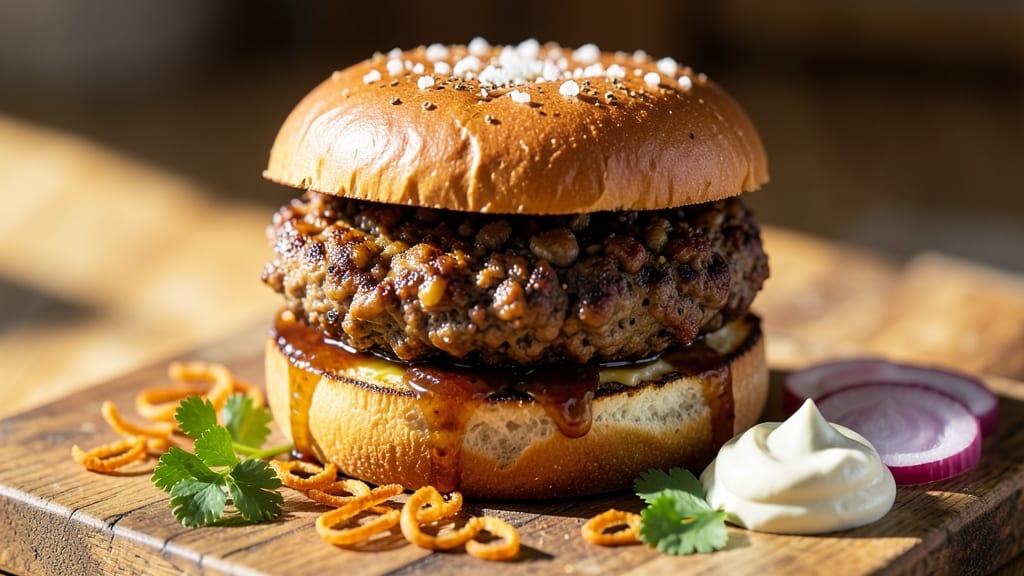 BBQ Bean Burgers Recipe: Smoky Cumin-Crusted Plant-Based Protein