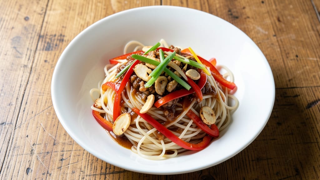 Bean Thread Noodles Stir Fry Recipe: Silky Slippery Noodles With Savory Garlic-Ginger Sauce