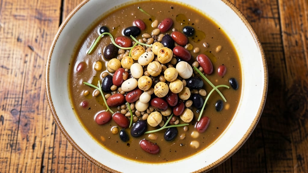 9 Bean Soup Recipe Vegetarian: Hearty Pantry Simmer With Earthy Cumin Depth