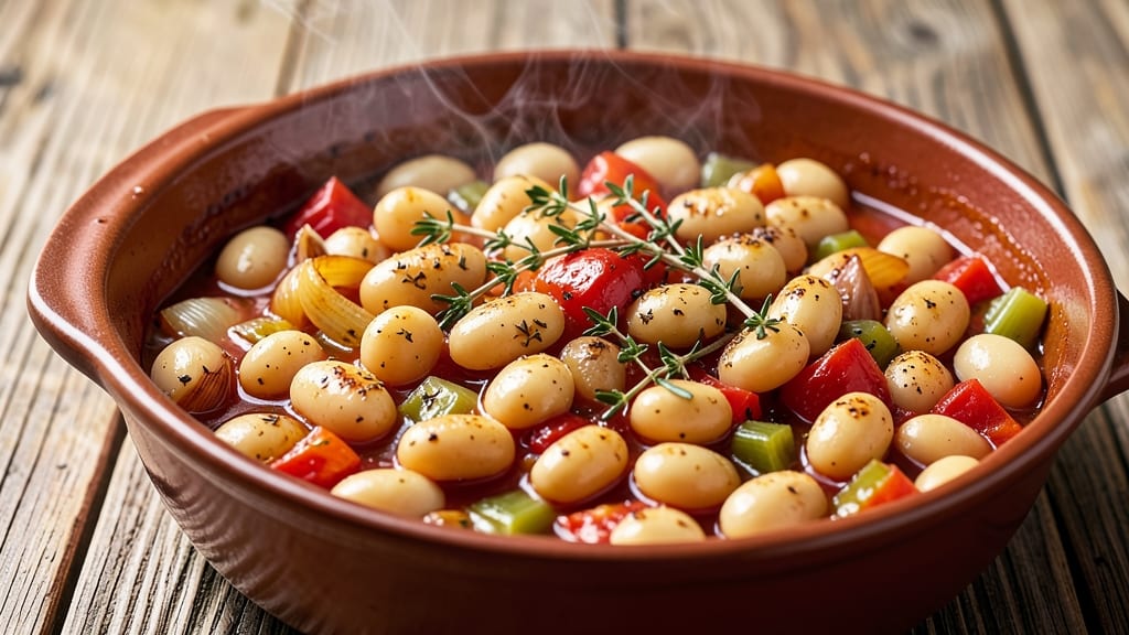 Bean Ragout Recipe: Deep-Simmered Tomato and Herb Richness