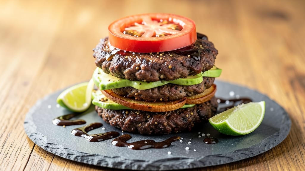 America's Test Kitchen Black Bean Burger Recipe: Crispy Tortilla Crowns Over Creamy Cumin-Lime Base